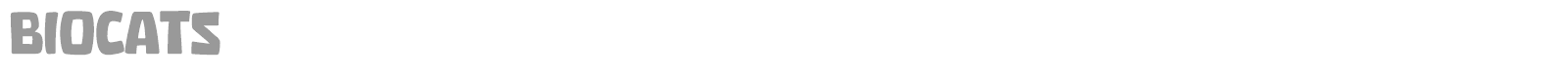 Biocats font preview