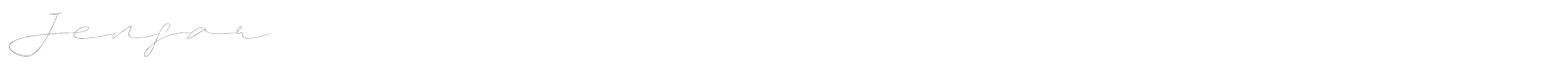 Jenfar font preview