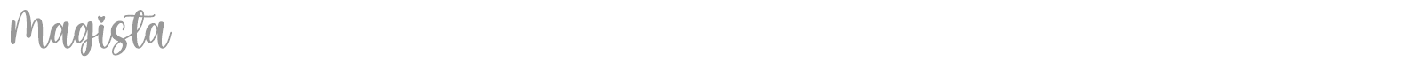 Magista font preview