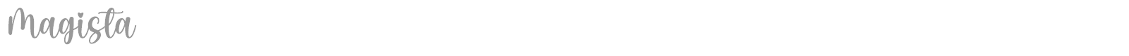Magista font preview