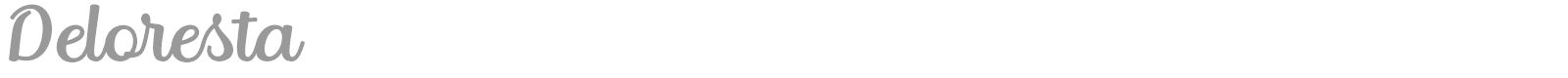 Deloresta font preview
