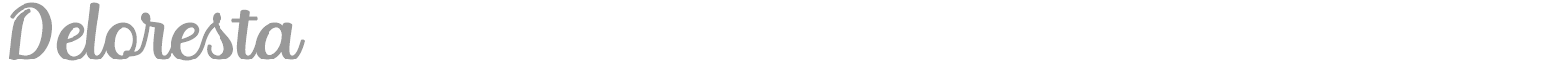 Deloresta font preview