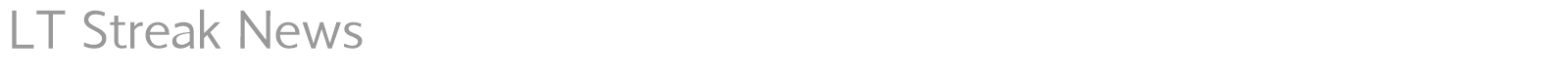 LT Streak font preview