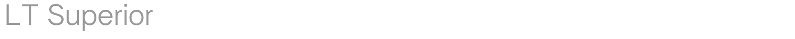 LT Superior font preview