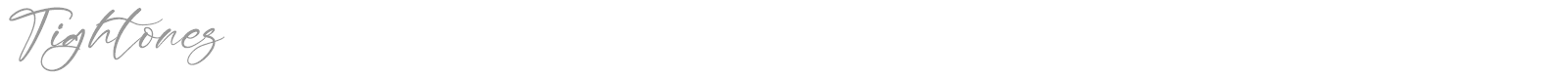Tightones font preview
