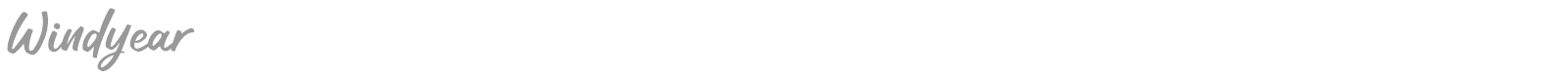 Windyear font preview