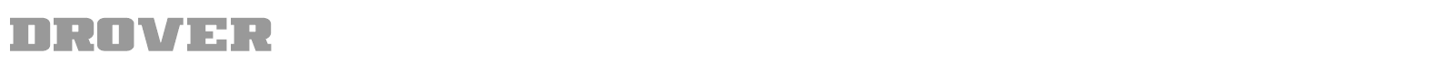 Drover font preview