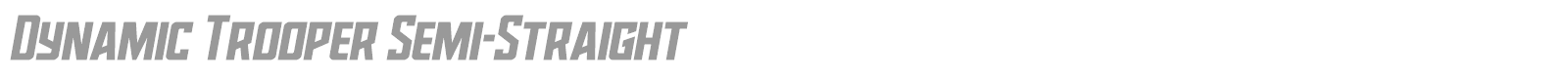Dynamic Trooper font preview