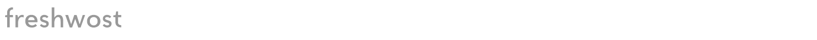 Freshwost font preview
