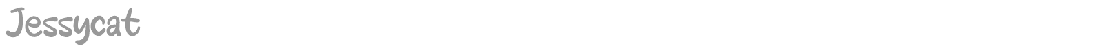 Jessycat font preview