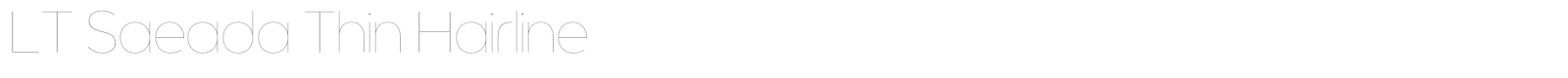 LT Saeada font preview