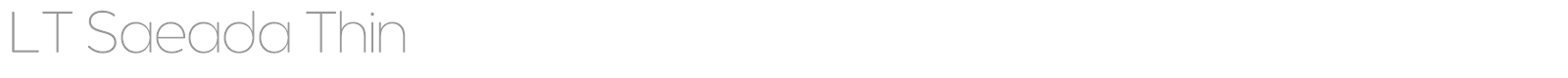 LT Saeada font preview