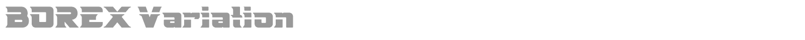 Borex font preview