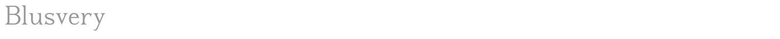 Blusvery font preview