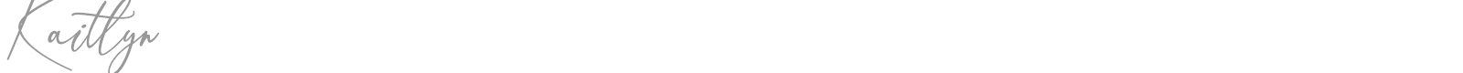 Kaitlyn font preview