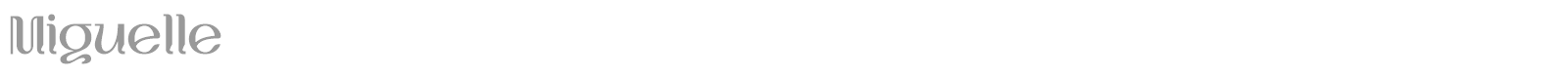 Miguelle font preview