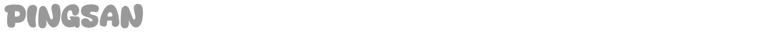 Pingsan font preview