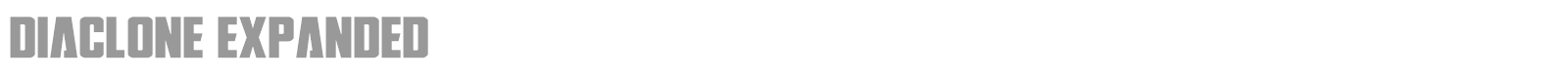 DiaClone font preview