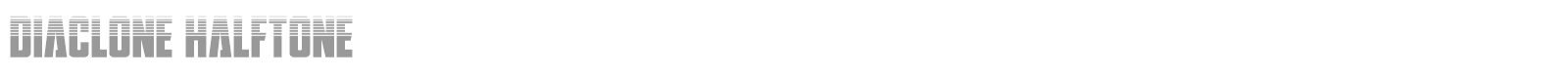 DiaClone font preview