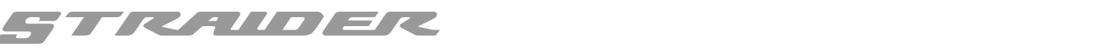 Straider font preview