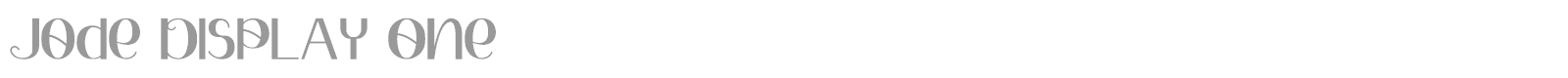 Jode font preview