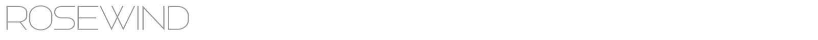 Rosewind font preview