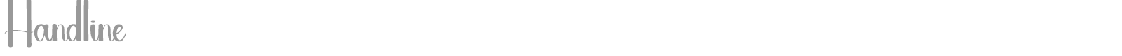 Handline font preview