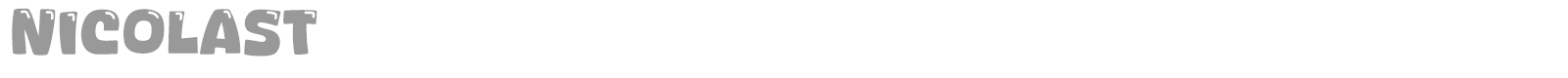 Nicolast font preview