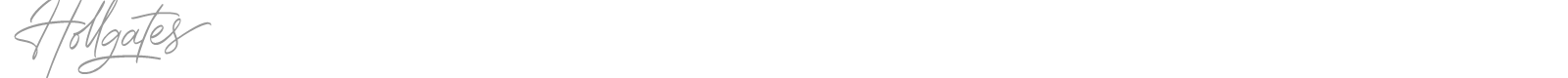 Hollgates font preview
