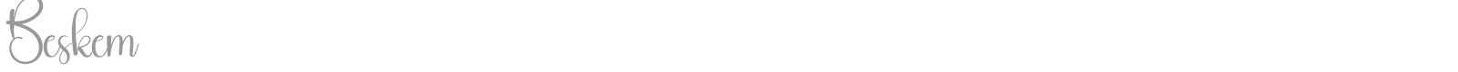 Beskem font preview