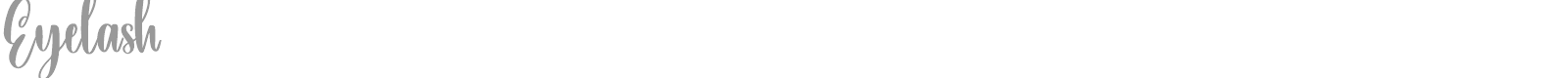 Eyelash font preview