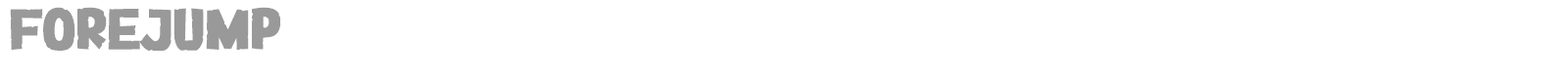 Forejump font preview