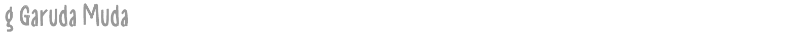 g Garuda Muda font preview