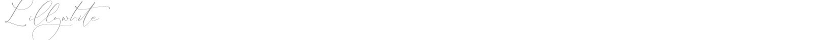 Lillywhite font preview
