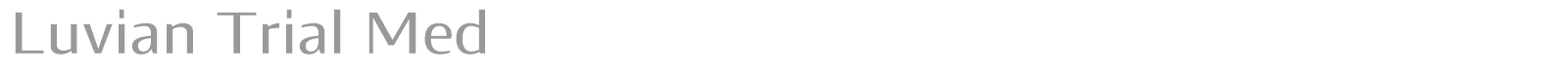 Luvian font preview