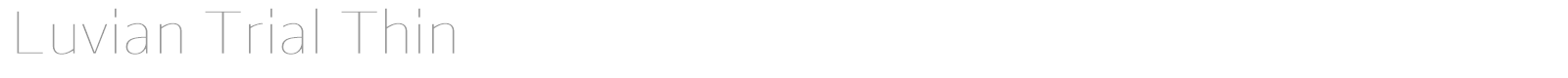 Luvian font preview