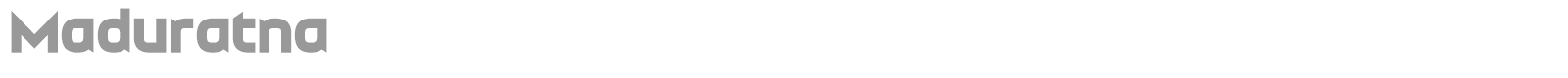 Maduratna font preview