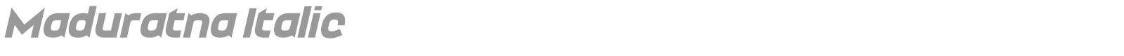 Maduratna font preview