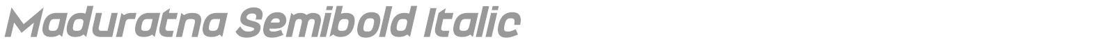 Maduratna font preview