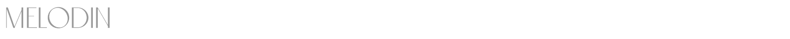 Melodin font preview
