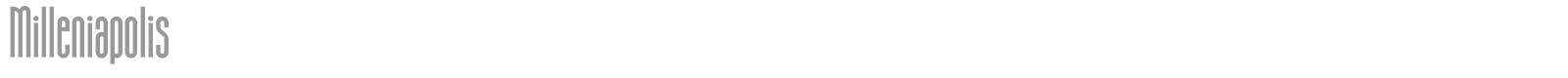 Milleniapolis font preview