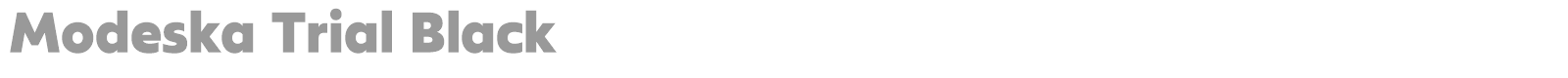 Modeska font preview