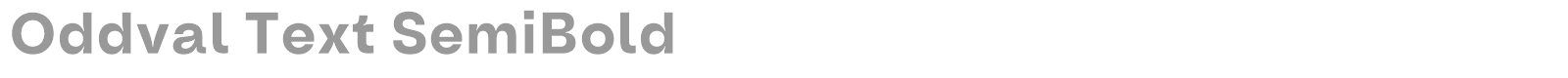 Oddval Text font preview