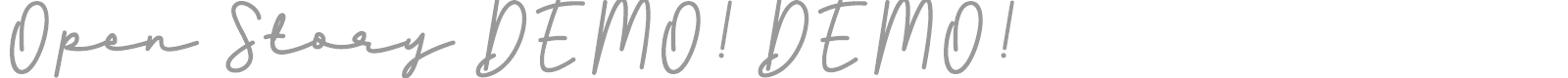 Open Story font preview