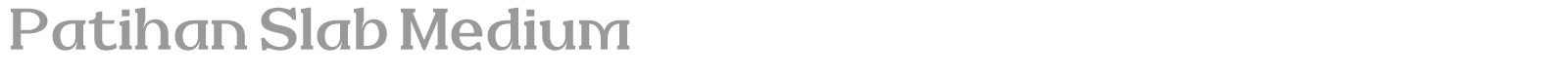 Patihan font preview