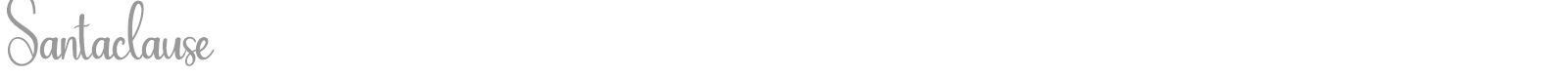 Santaclause font preview