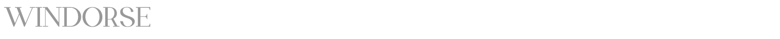 Windorse font preview