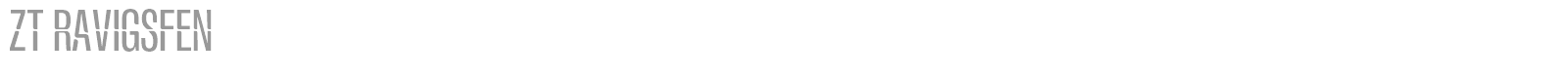 ZT Ravigsfen font preview