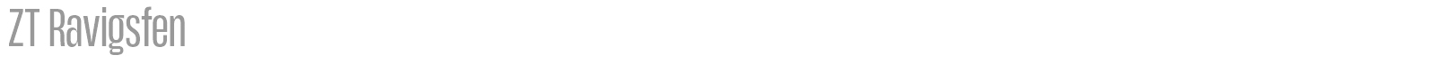 ZT Ravigsfen font preview