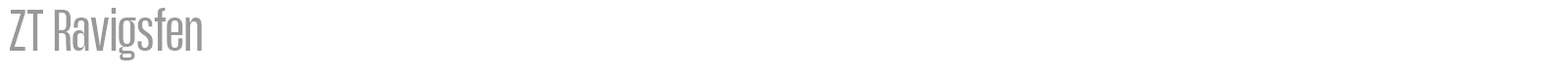 ZT Ravigsfen font preview